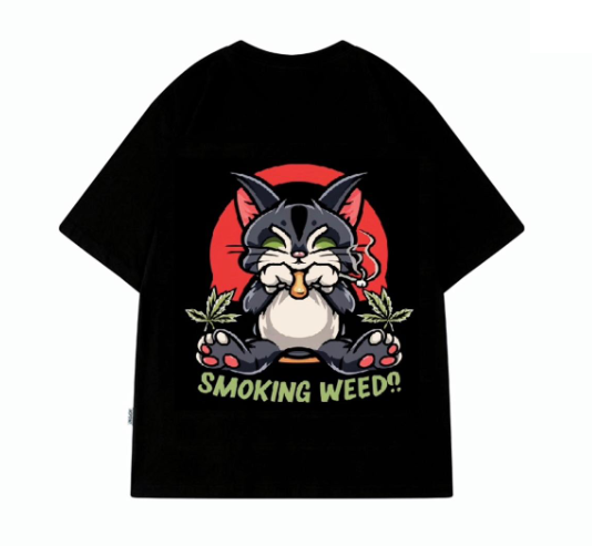 420 Printed Cotton Tee Shirt