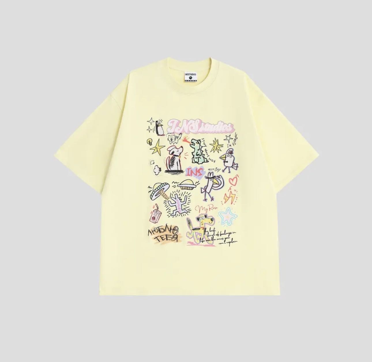 CARTOON ANIMALS T-SHIRT