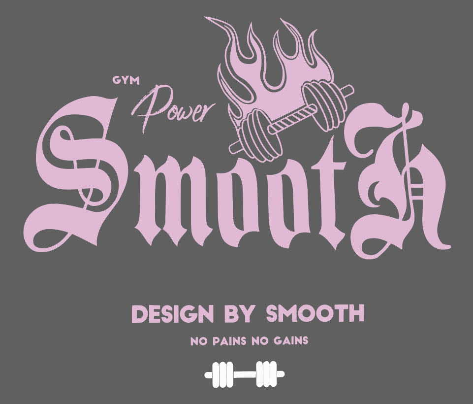 SMOOTH LETTERS T-SHIRT
