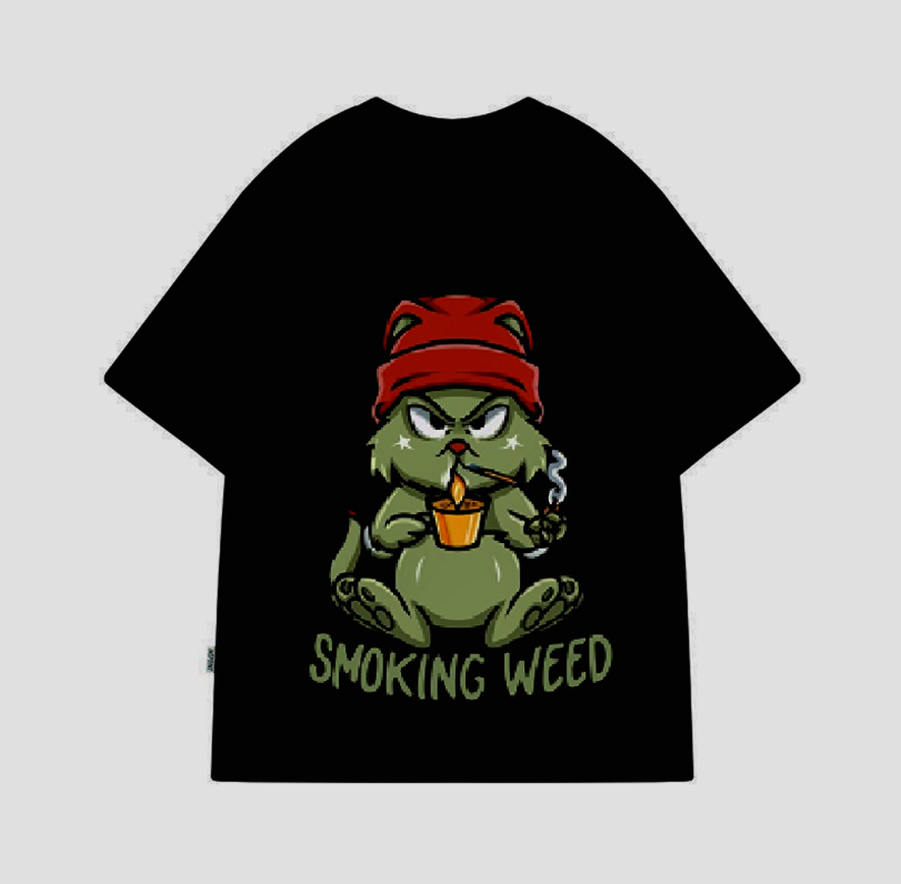 420 ART Cat T-shirts Menswear Tops