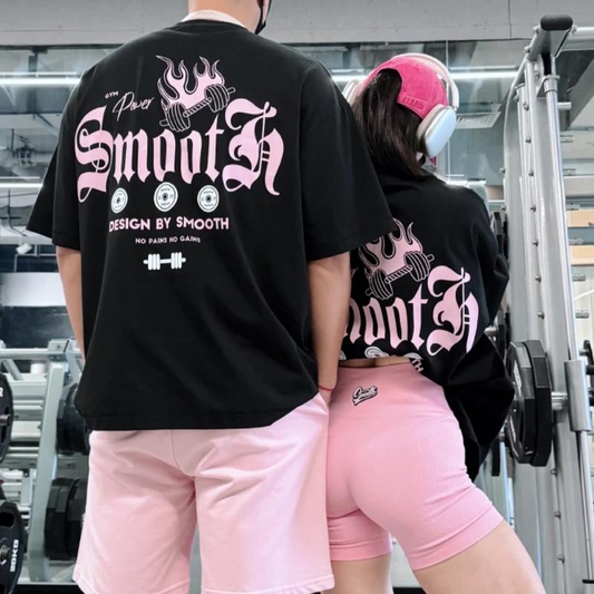 SMOOTH LETTERS T-SHIRT